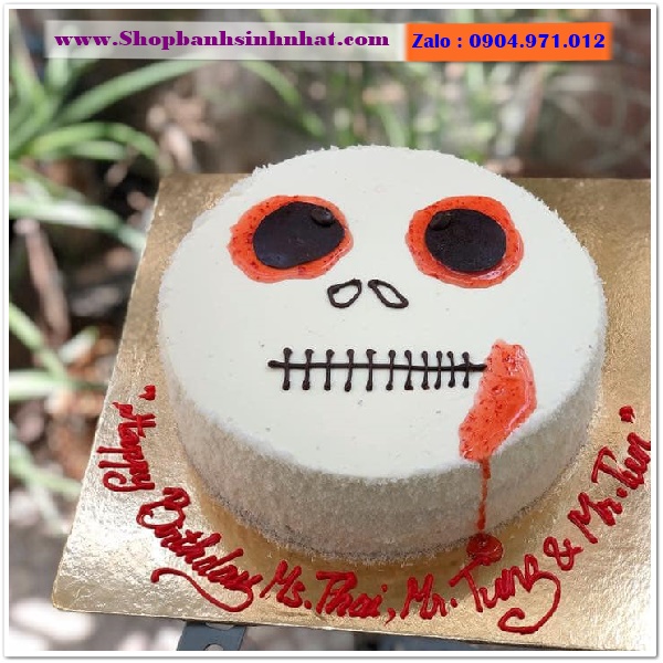 bánh kem khuôn mặt ở huyện cần giờ