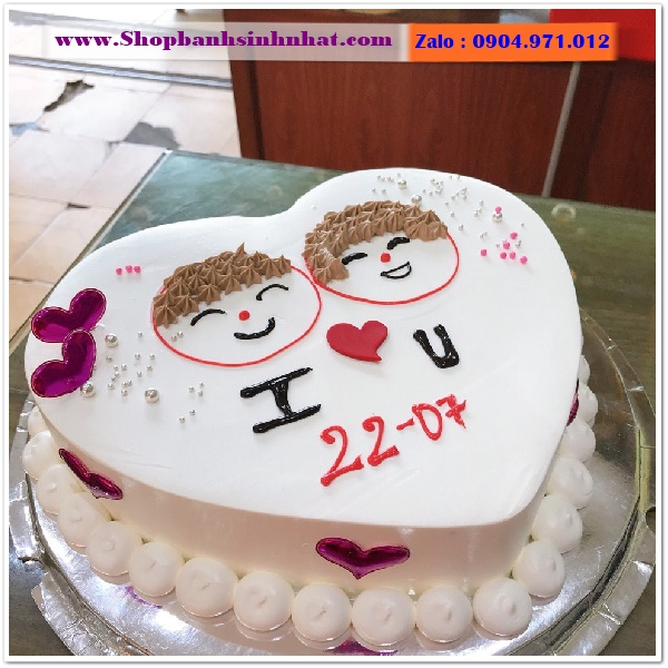 bánh kem tình nhân ở quảng nam