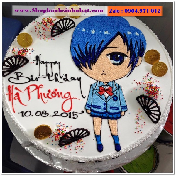 bánh kem vẽ khuôn mặt ở quận phú nhuận