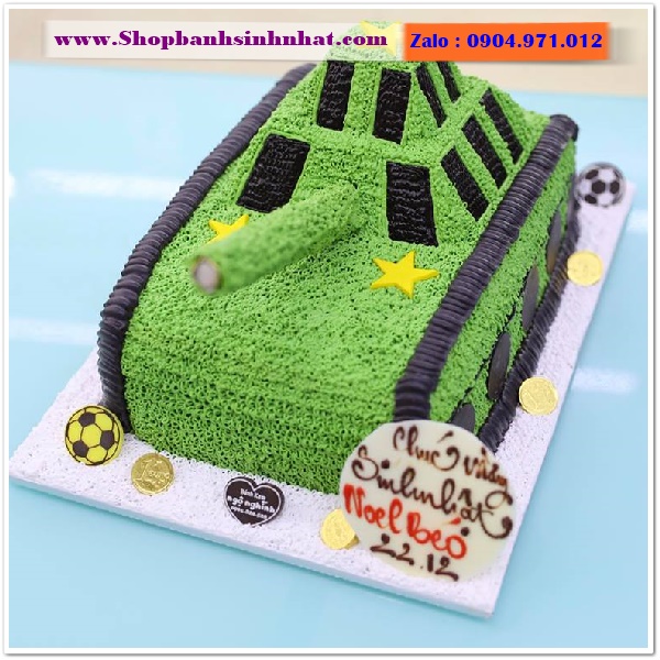 bánh kem xe tăng ở quận 11