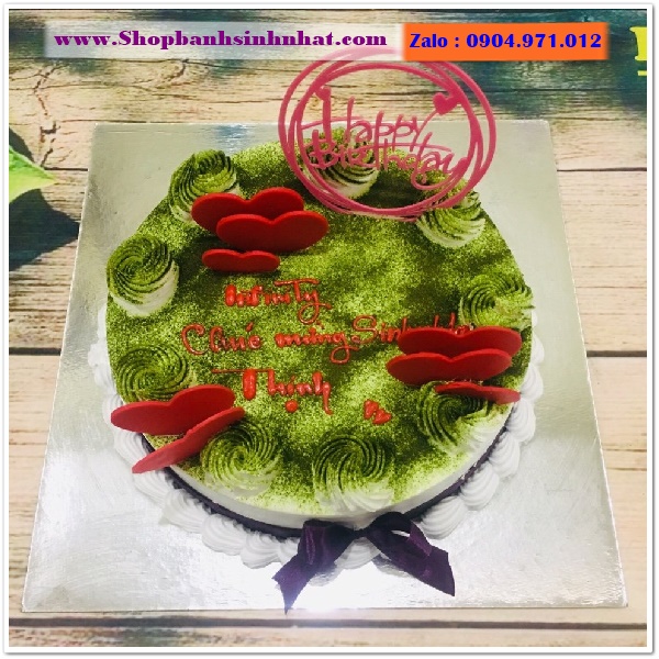 bánh kem trà xanh ở quận 11