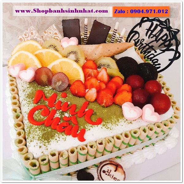 bánh kem trà xanh ở quận 10