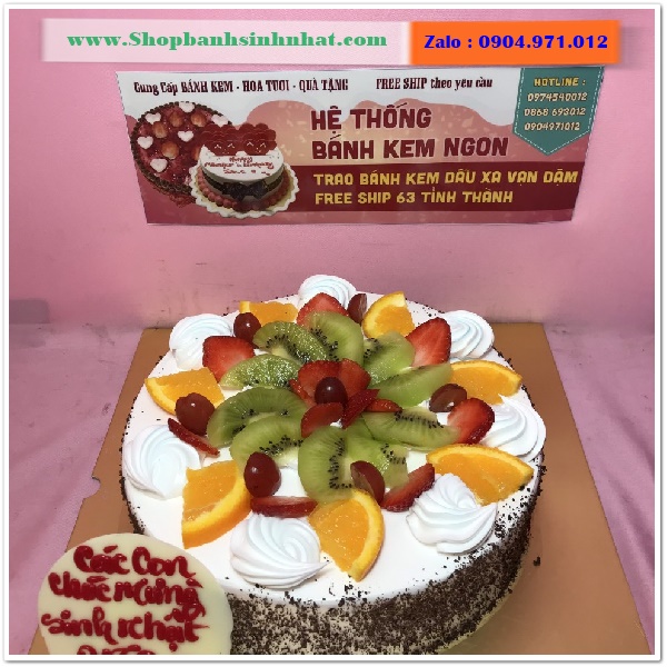 bánh kem bắp ở quận phú nhuận