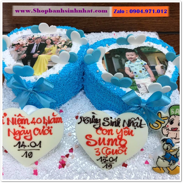 banh kem sinh nhat in anh o quan phu nhuan