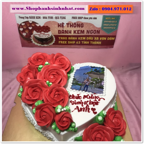 banh kem sinh nhat hinh trai tim o huyen can gio
