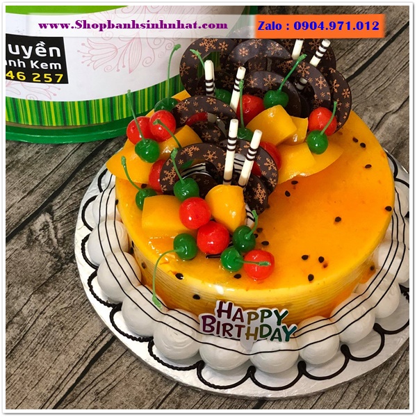 bánh kem khai trương ở quận 11