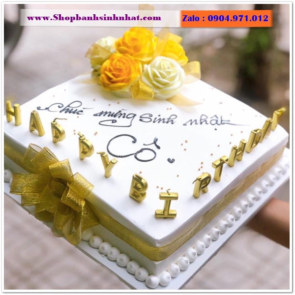 bánh kem hình vuông ở quận 9