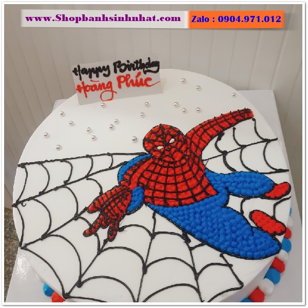 bánh kem người nhện ở quận 10