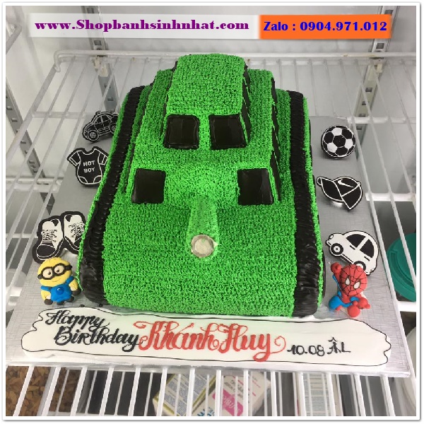 bánh kem xe tăng ở an giang