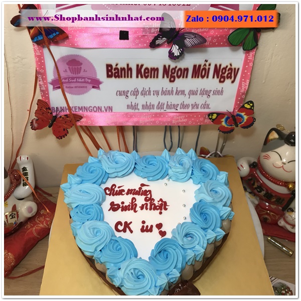 SN025 - Bánh sinh nhật tặng chồng ⋆ Tiệm Bánh Choco