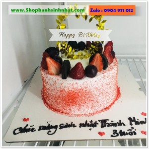 bánh kem giao trong ngày Thủ Dầu Một