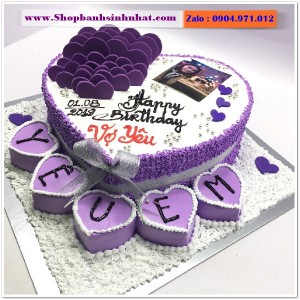 bánh kem in hình Biên Hòa