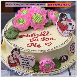 Bánh kem tặng mẹ