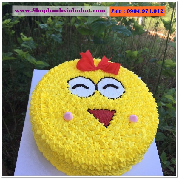 bánh kem con gà ở bình định