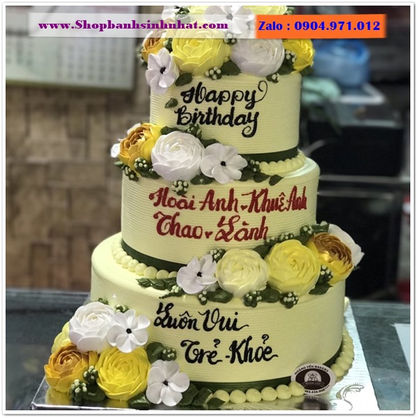 bánh kem tầng ở quận phú nhuận