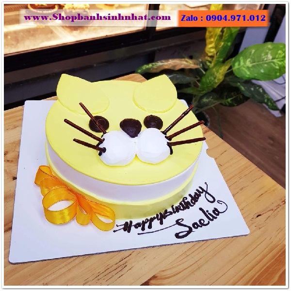 bánh kem khuôn mặt ở hòa bình