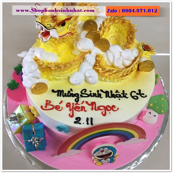 bánh kem con rồng ở hà tĩnh
