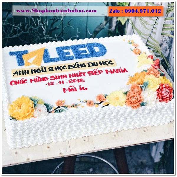 bánh kem công ti ở cà mau