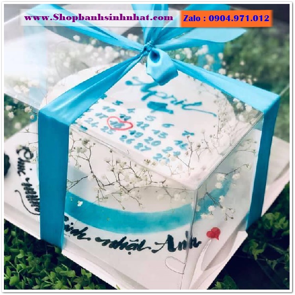 bánh kem cuốn lịch ở sóc trăng