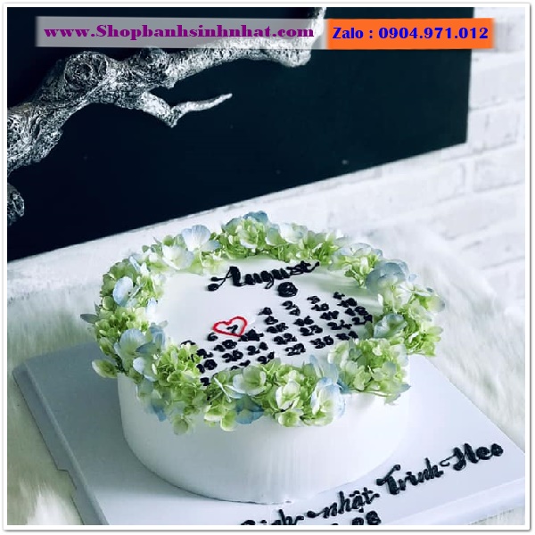 bánh kem cuốn lịch ở bến tre