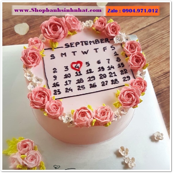 bánh kem cuốn lịch ở phú yên