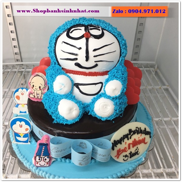 bánh kem doremon ở bình dương