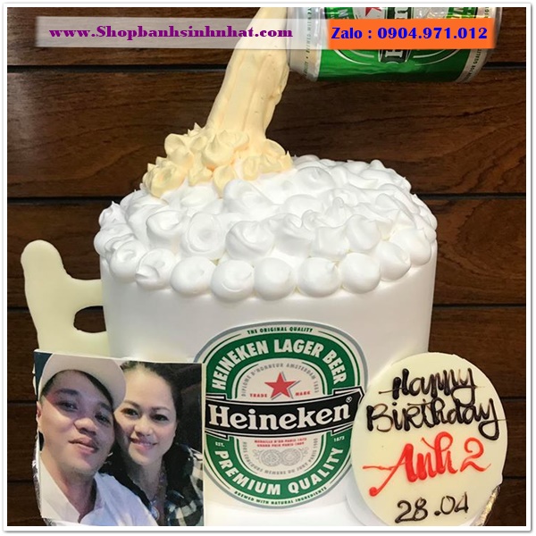 bánh sinh nhật chai rượu ở huyện hóc môn