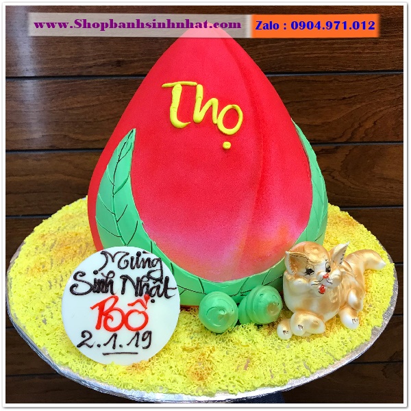 bánh kem mừng thọ ở bình phước