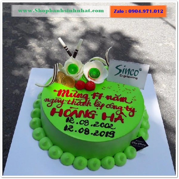 bánh kem theo mẫu ở vũng tàu