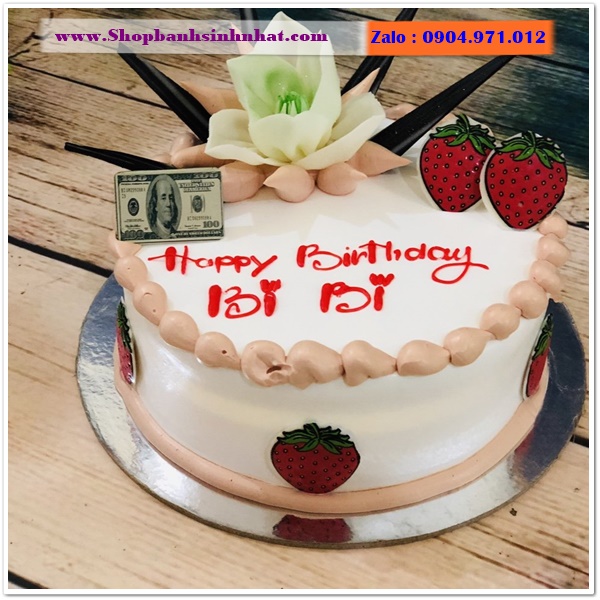bánh kem theo mẫu khách ở bình dương