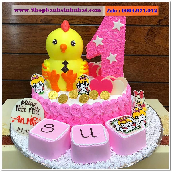 Đặt bánh sinh nhật thôi nôi tại quận 2
