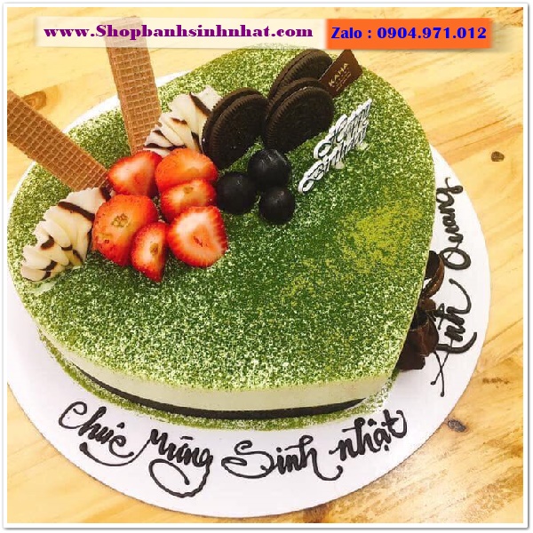 bánh kem trà xanh ở vũng tàu