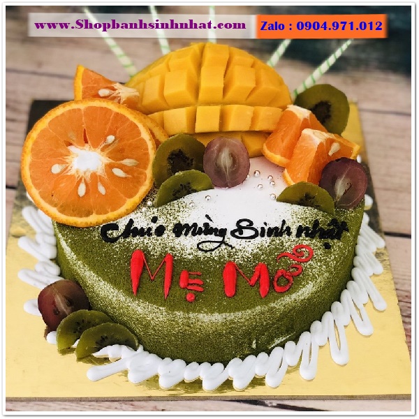 banh kem tra xanh o ninh binh