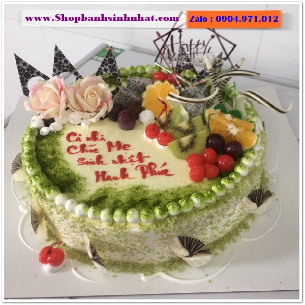 bánh kem trà xanh ở bình phước