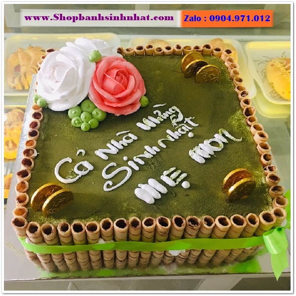 bánh sinh nhật trà xanh ở quận 5