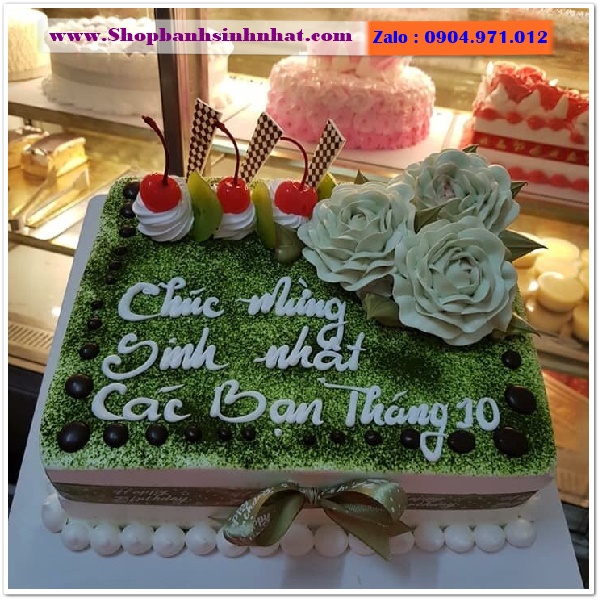 shop bánh kem trà xanh ở phú thọ