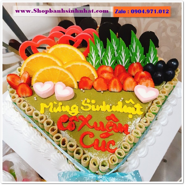 bánh kem trà xanh ở huyện bình chánh