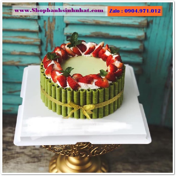 shop bánh kem trà xanh ở hòa bình