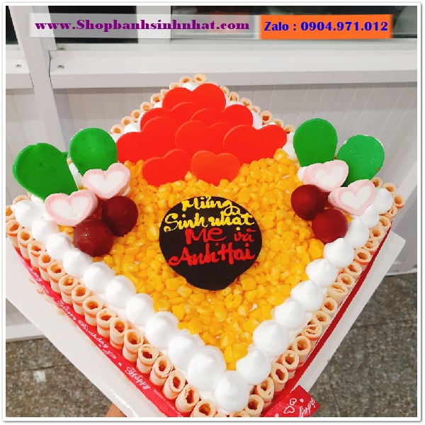 shop bánh kem bắp ở huyện củ chi