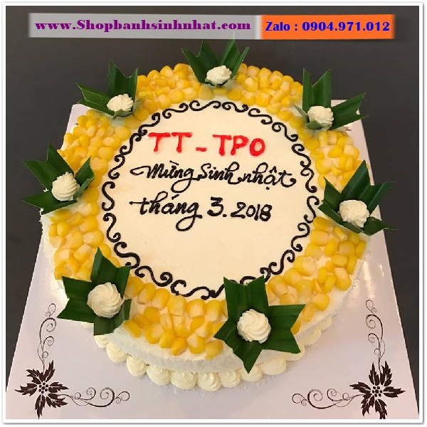 Bánh kem bắp quận 1