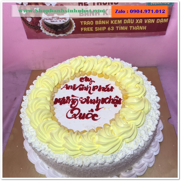 Đặt bánh kem bắp tại Quận 5