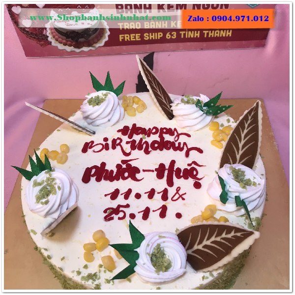 shop bánh kem bắp ở quận bình thạnh 