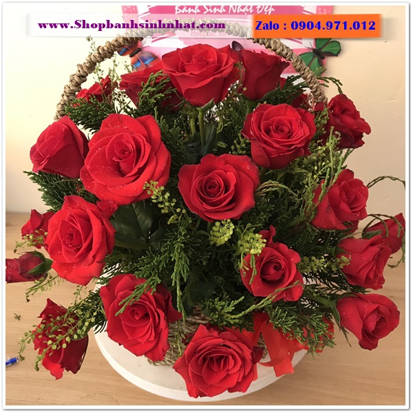 giỏ hoa tươi ở bắc giang