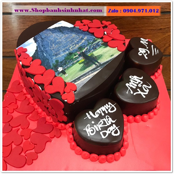 shop bánh kem in ảnh ở huyện hóc môn