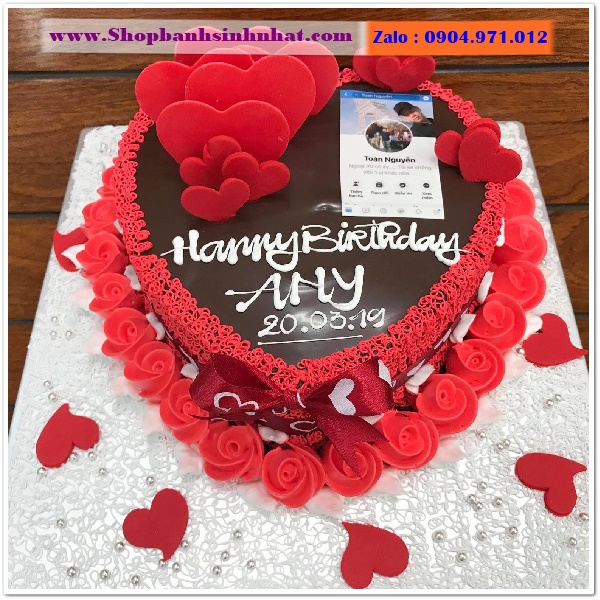 Tiệm bánh sinh nhật in hình ảnh tại Quận 4