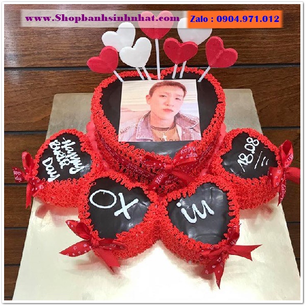Bánh sinh nhật in hình ảnh ở quận 4
