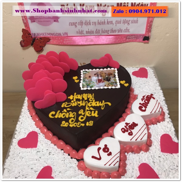shop bánh kem trái tim ở huyện cần giờ