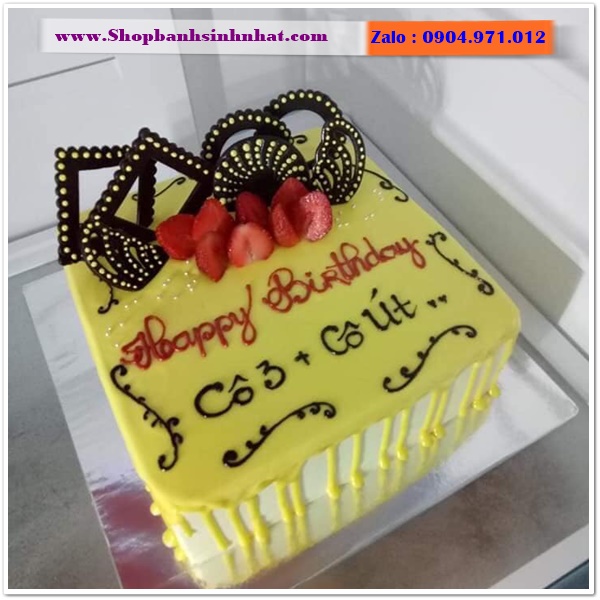 bánh kem khai trương ở bến tre