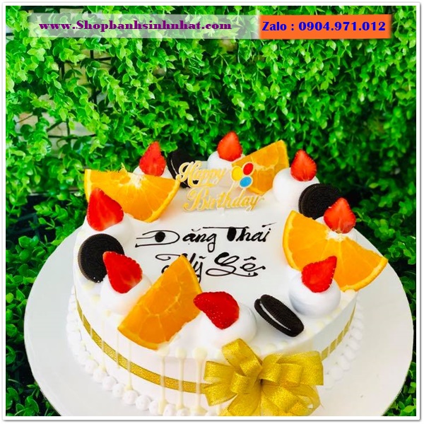 bánh kem trái cây ở bắc giang