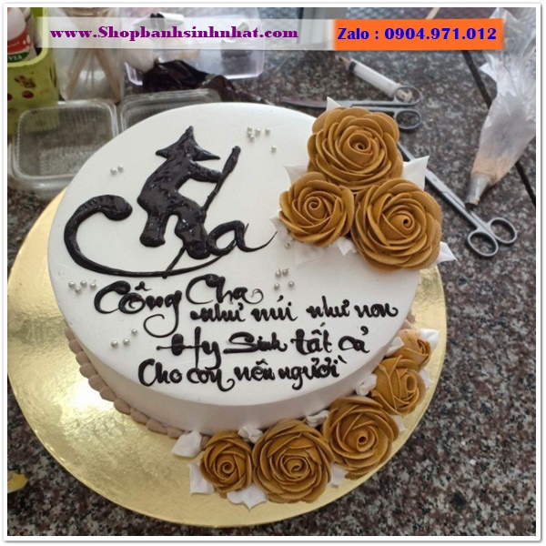 shop bánh kem tặng cha ở cà mau
